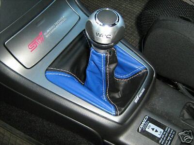 FITS SUBARU IMPREZA WRX GEAR GAITER LEATHER98/00OR01/06 NEW CUSTOM NEW