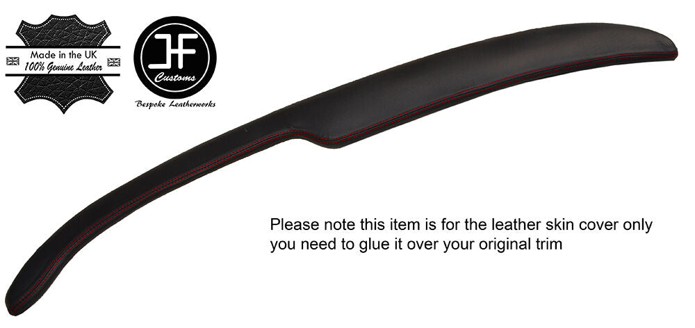 RED STITCHING TOP DASH DASHBOARD LEATHER COVER FITS MG MGB 1968-1971 CUSTOM NEW
