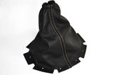 SAND STITCH FITS NISSAN JUKE 2010-2013 LEATHER GEAR GAITER COVER CUSTOM NEW