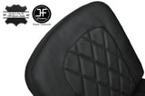 BLACK DIAMOND STITCH 2X REAR SEAT LEATHER COVERS FITS DEFENDER 90 110 1983-2006