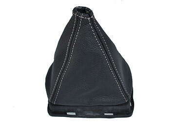 white stitch FITS Holden Commodore vl leather Gear Boot fit over rubber boot