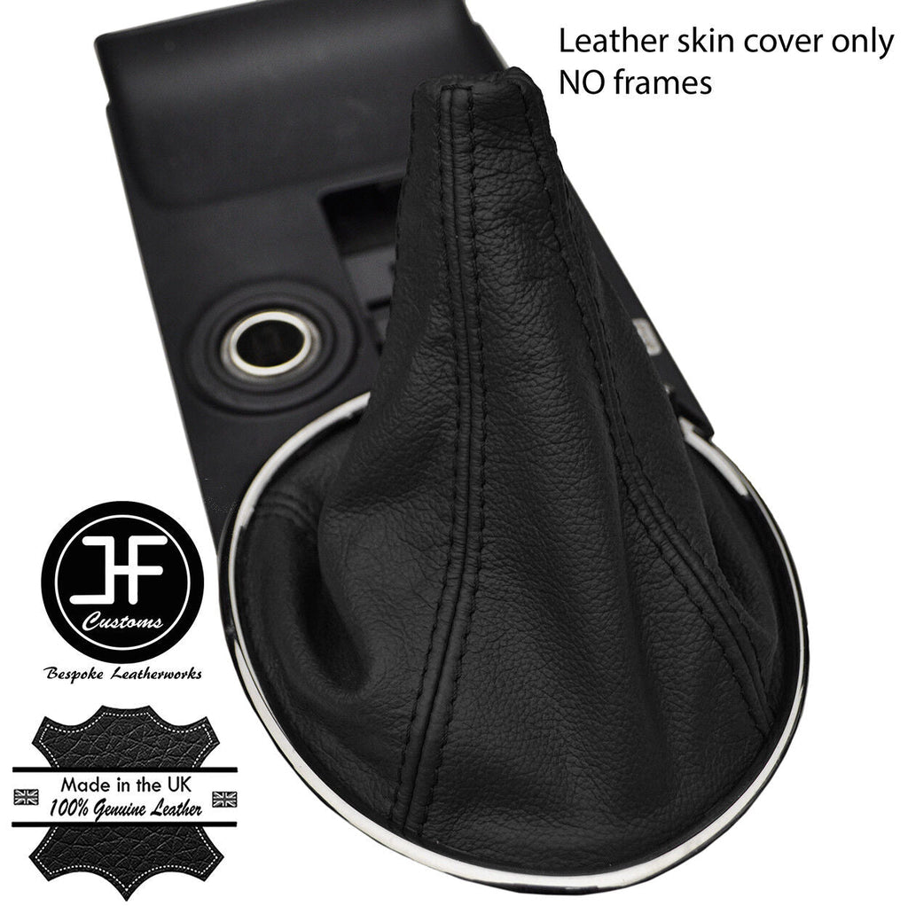 BLACK TOP GRAIN REAL LEATHER MANUAL GEAR GAITER FITS LEXUS IS200 MK1 1998-2005