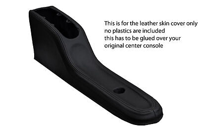black stitch FITS SMART FORTWO 451 PASSION CITY 08+ CENTRE CONSOLE TUNNEL COVER