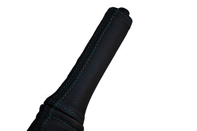 blue stitch FITS SUBARU IMPREZA WRX STI 92-98 LEATHER HANDBRAKE HANDLE COVER