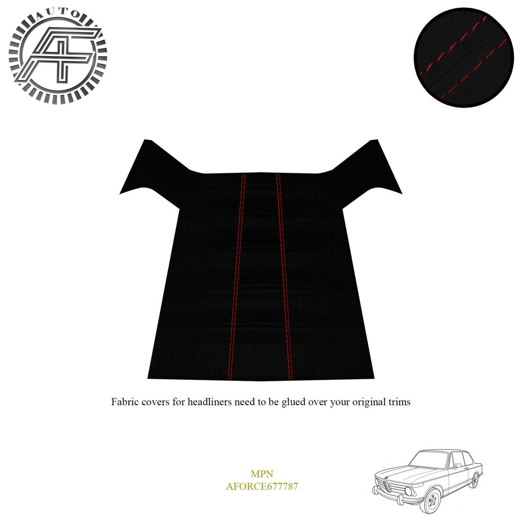 LUXE SUEDE CUSTOM HEADLINER COVER FITS BMW 2 SERIES E10 2-DOOR COUPE 1966-1977