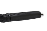 black stitching FITS JAGUAR S TYPE 99-08  HANDBRAKE HANDLE LEATHER COVER ONLY