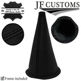 BLACK STITCH LEATHER GEAR+BASE COVER WITH PLASTIC FRAMES FOR TRIUMPH STAG 70-77