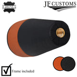 FITS LAMBORGHINI GALLARDO 2005 ORANGE & BLACK LEATHER SCREW-ON GEAR KNOB