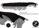RED STITCH TOP DASH DASHBOARD LUXE SUEDE COVER FITS RANGE ROVER SPORT 09-13