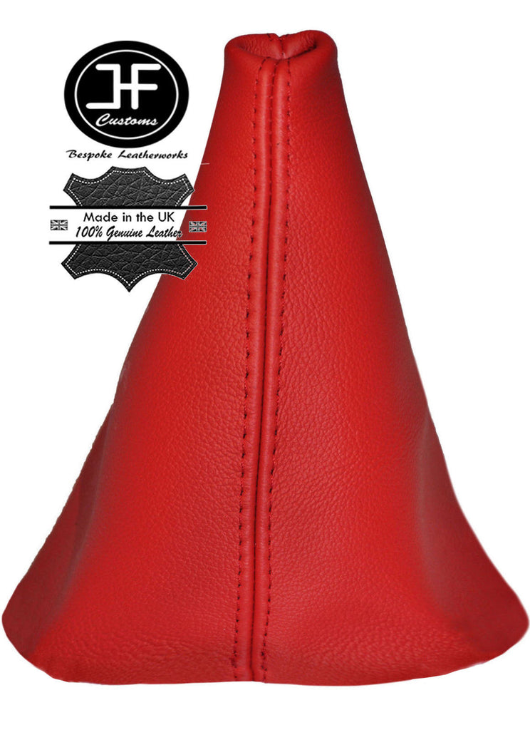 RED GENUINE LEATHER FITS AUDI TT 2006-2014 GEAR STICK GAITER CUSTOM NEW