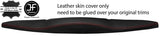 RED STITCH REAR INNER TAILGATE PANEL LEATHER COVER FOR SMART FORTWO 451 07-14