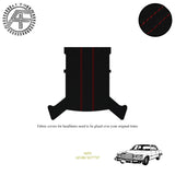 LUXE SUEDE HEADLINER COVER FITS MERCEDES W116 4-DOOR SEDAN 1972-1980