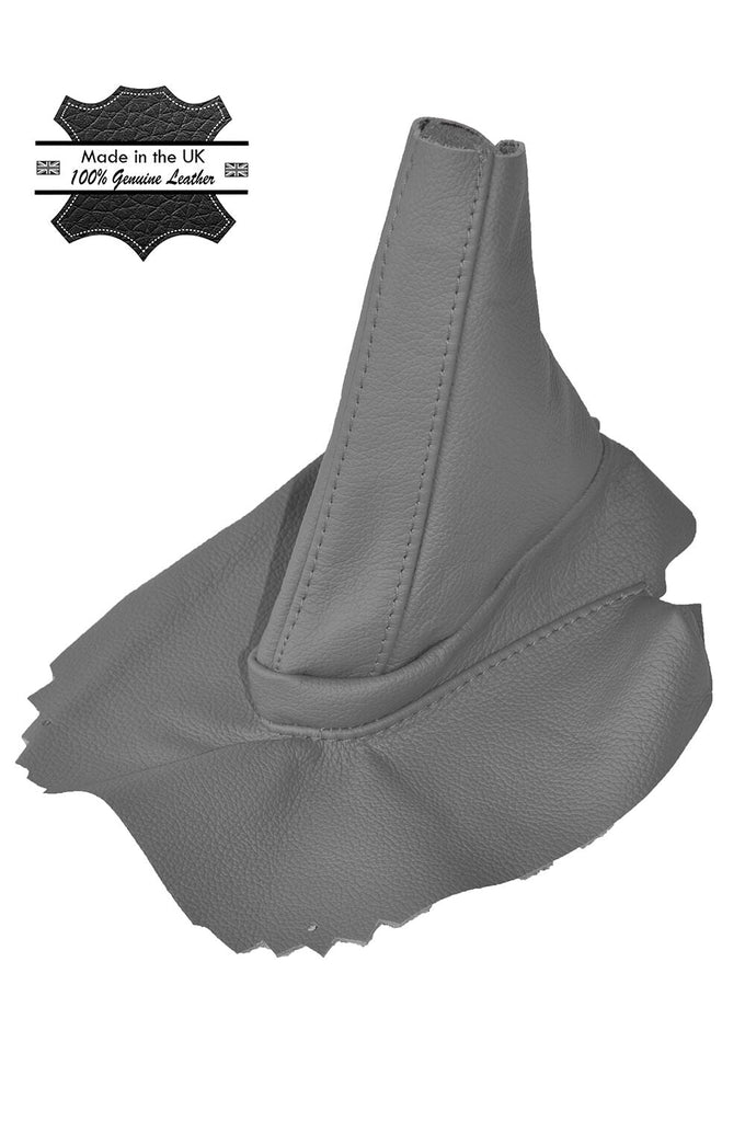 GREY LEATHER FITS BMW Z4 E85 E86 2002-2008 HANDBRAKE GAITER COVER NEW CUSTOM NEW