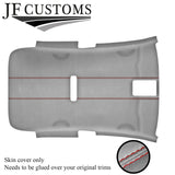 D RED STITCH L GREY LUXE-SUEDE NON SUNROOF HEADLINER FOR VW GOLF MK6 09-14 3DR