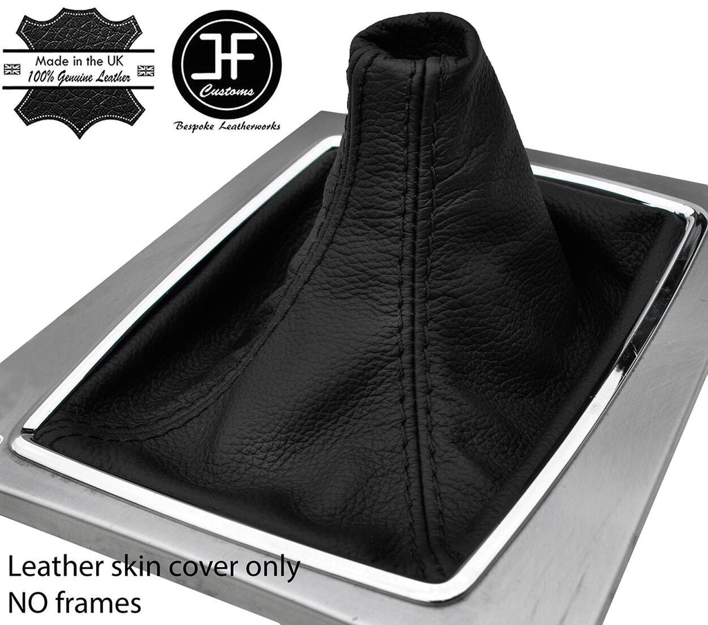 BLACK STITCH LEATHER GEAR GAITER FOR MERCEDES E CLASS W207 A207 C207 2009-2016