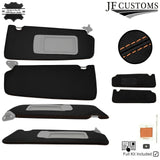 BEIGE STITCH LEATHER & SUEDE COVERS FOR E92 COUPE 06-13 TOP RECOVERY KIT