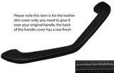 GREY STITCHING DASH HANDLE LEATHER SKIN COVER FITS TRIUMPH SPITFIRE MK3