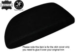 BLACK STITCH REAL SUEDE ARMREST LID COVER FITS BMW 1 SERIES F20 F21 2010-2017
