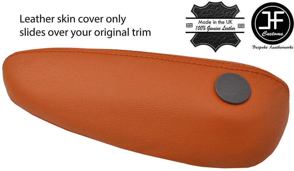 ORANGE 1X DRIVER SEAT ARMREST REAL LEATHER COVER FOR CHRYSLER PT CRUISER 00-10