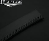 BLACK STITCH REAR ROOF TRIM STRIP LEATHER COVER FITS VW GOLF MK4 98-05