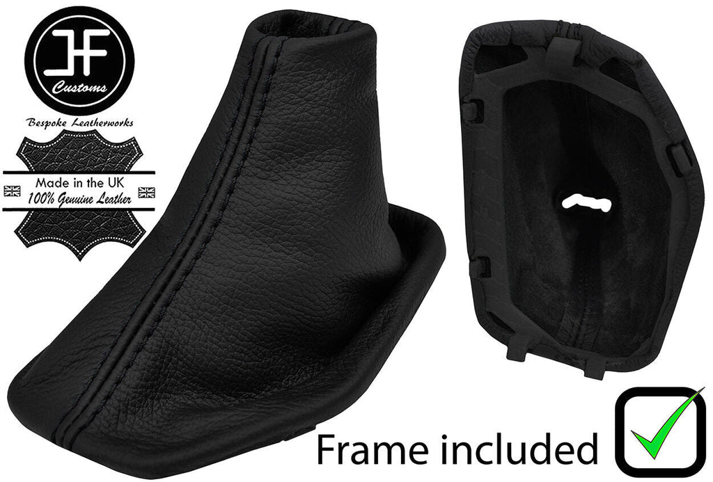 BLACK STITCH LEATHER AUTOMATIC GEAR WITH PLASTIC FRAME FOR JEEP CHEROKEE 14-18