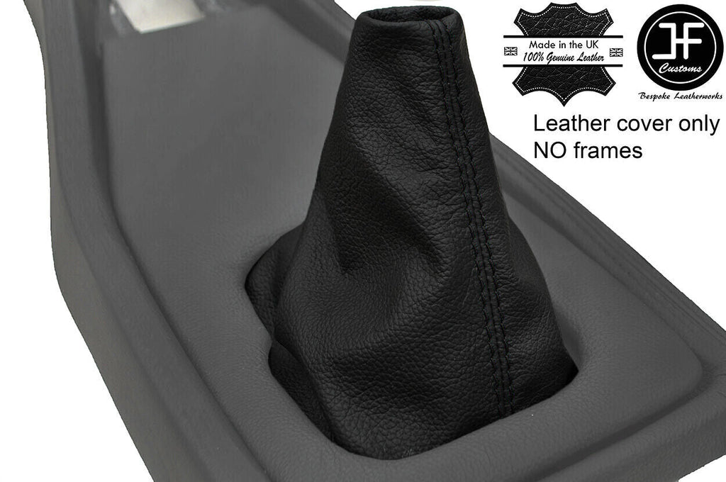 black stitching FITS TRIUMPH TR7 TR8 1976-1981 LEATHER GEAR GAITER CUSTOM NEW