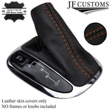 TAN STITCHING FITS MERCEDES C CLASS AUTO AUTOMATIC  W203 LEATHER SHIFT BOOT