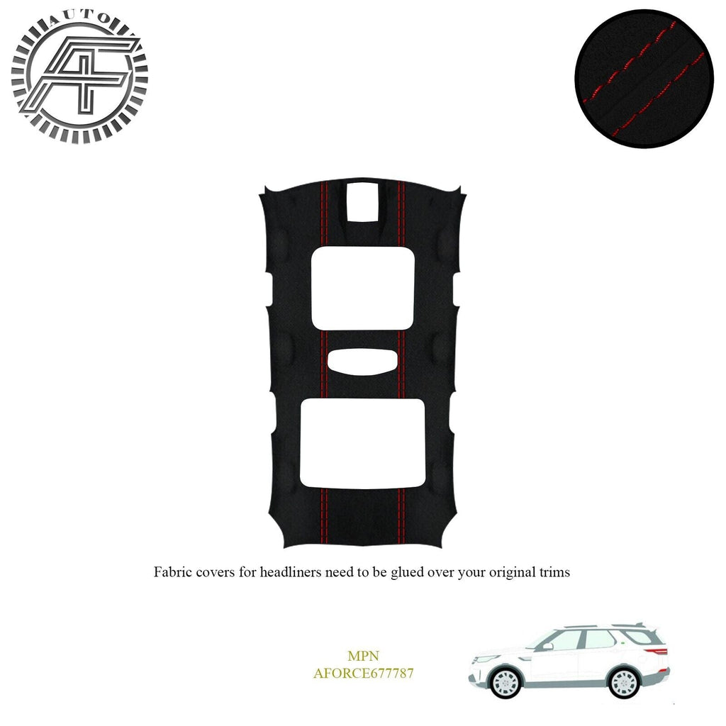 LUXE SUEDE HEADLINER COVER FOR LAND ROVER DISCOVERY L462 5 DOOR + SUNROOF 2017+