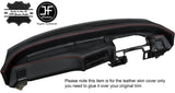 RED STITCHING DASH DASHBOARD LEATHER COVER FITS HONDA CRX 1988-1991 CUSTOM NEW