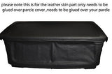 black stitching FITS SMART CABRIO 2000-2004 PARCEL SHELF LEATHER COVER ONLY