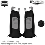 D GREY STITCH LEATHER+SUEDE COVERS FOR BMW MINI R50 R53 01-06 TOP RECOVERY KIT