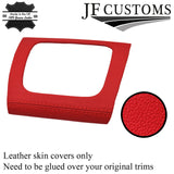 RED ITALIAN LEATHER GEAR SURROUND COVER FITS LEXUS RX 04-08 CUSTOM NEW