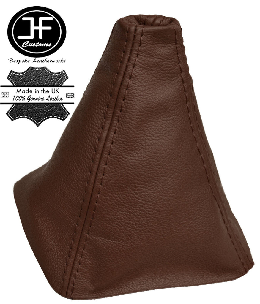 FITS VOLKSWAGEN VW GOLF 2 MK2 II 1982-1991 BROWN LEATHER GEAR GAITOR CUSTOM NEW