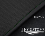 D GREEN DIAMOND STITCH VINYL 4XTAILORED FLOOR CARPET FOR JAGUAR F-PACE 16-21 JF1