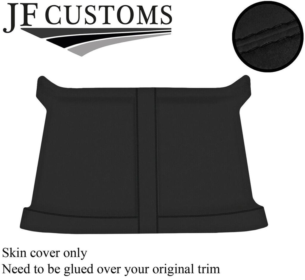 BLACK STITCH REAR ROOF LINING LUXE SUEDE COVER FITS LAND ROVER DEFENDER 90 07-15