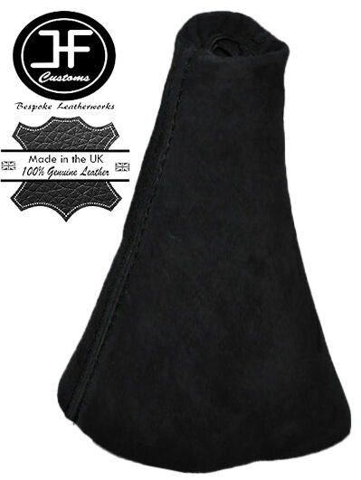 BLACK STITCH REAL SUEDE MANUAL GEAR GAITER FITS CITROEN XSARA PICASSO 1999-2010