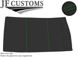 GREEN  STITCH ROOF HEADLINING DARK GREY LUXE SUEDE COVER FOR VW GOLF MK3 3 DOOR