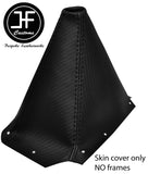 BLACK STITCH CARBON VINYL MANUAL GEAR GAITER FOR NISSAN SKYLINE R34 1998-2002