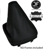 BLACK STITCHING MANUAL LEATHER GEAR GAITER BOOT FOR FORD MK4 MONDEO 2007-2013