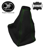 GREEN STITCHING FITS OPEL VAUXHALL ZAFIRA A REAL LEATHER GEAR STICK GAITER