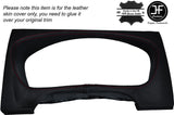 RED STITCH SPEEDO SURROUND LEATHER SKIN COVER FITS FORD TRANSIT MK7 2006-2014