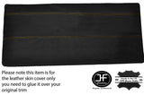 YELLOW STITCH REAR TAILGATE DOOR CARD LEATHER COVER FITS NISSAN PATROL Y61 98-13