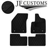 D GREY DIAMOND VINYL 4X TAILORED FLOOR CARPET FOR ALFA GIULIETTA AUTO 10-14 JF1