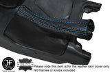 BLUE STITCH LEATHER SKIN HANDBRAKE GAITER FITS TOYOTA JZX90 CHASER 1992-1996