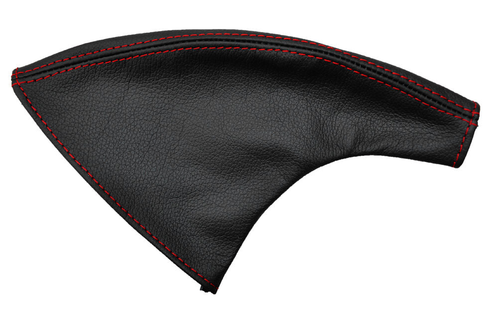 RED  STITCH FITS HONDA PRELUDE MK5 MK V 1997-2001 HANDBRAKE LEATHER GAITER