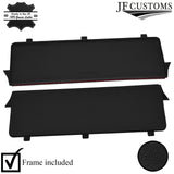 RED STITCH STORAGE CUBBY BOX LEATHER COVER+FRAME FOR MAZDA MX5 MK4 ND 15-20