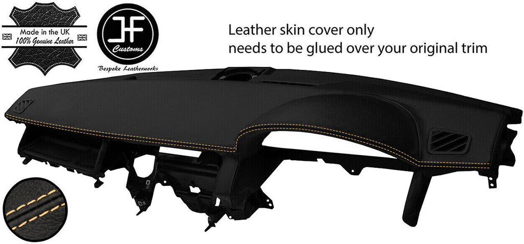 BEIGE STITCH TOP DASHBOARD LEATHER COVER FOR LAND ROVER DISCOVERY 3 LR3 04-09