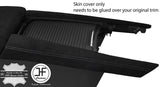 BLACK STITCHING 2X CENTER CONSOLE SIDE TRIM SUEDE COVERS FITS MAZDA 6 2015-2018