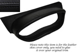 BLACK STITCH SPEEDO HOOD SKIN COVER FITS VAUXHALL VIVARO RENAULT TRAFFIC 10-14