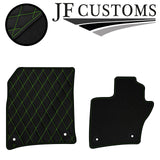 GREEN DIAMOND VINYL 4X TAILORED FLOOR CARPET FOR PORSCHE CAYENNE 10-18 JF1